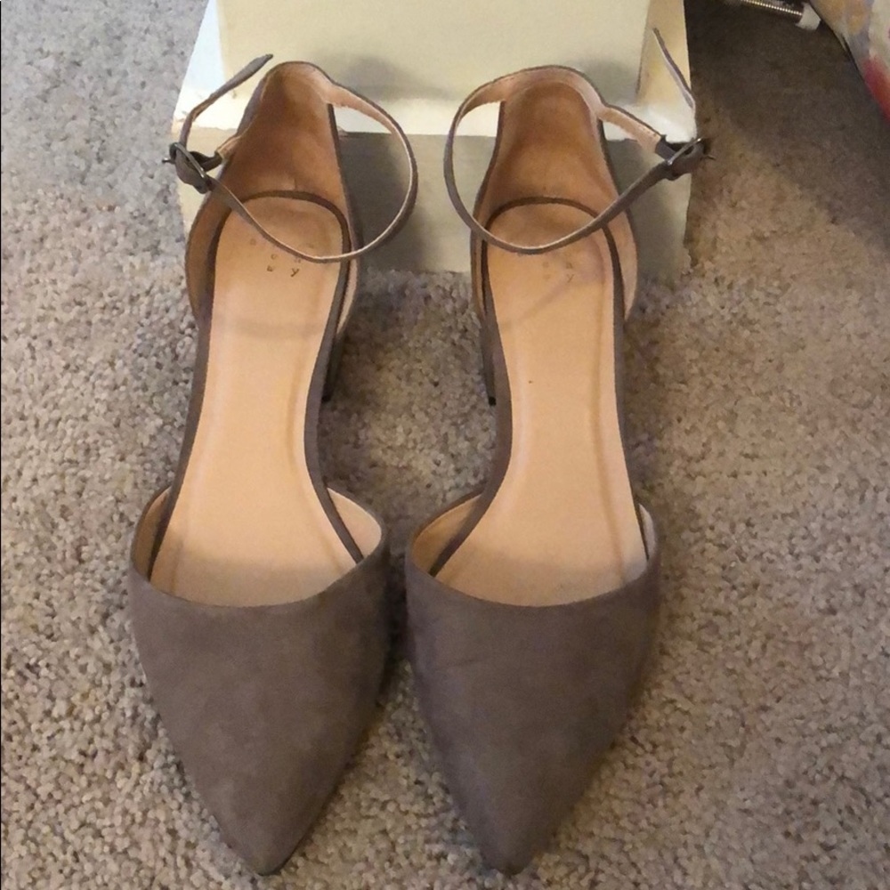 Grey heels
